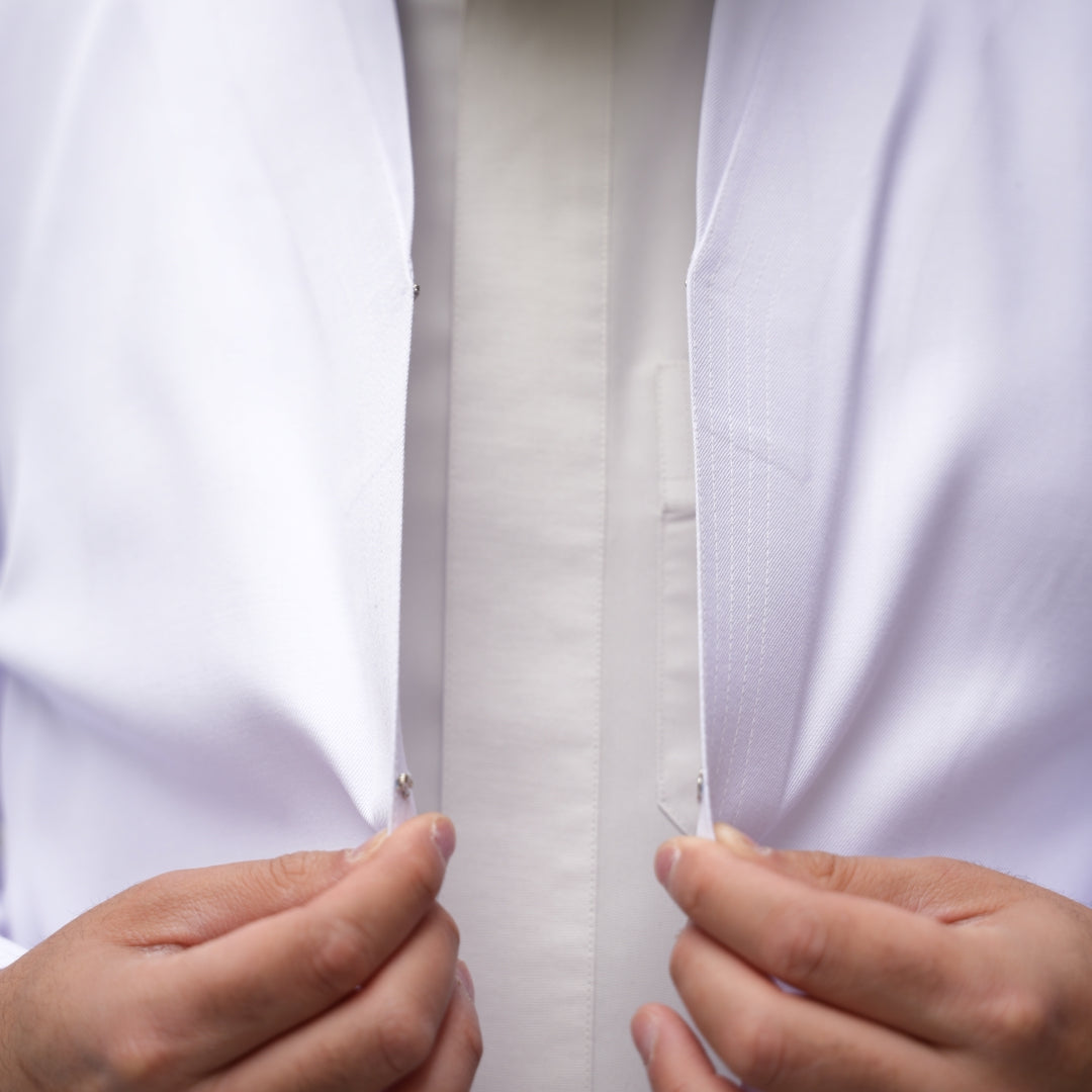 White Turkish Prayer Jacket