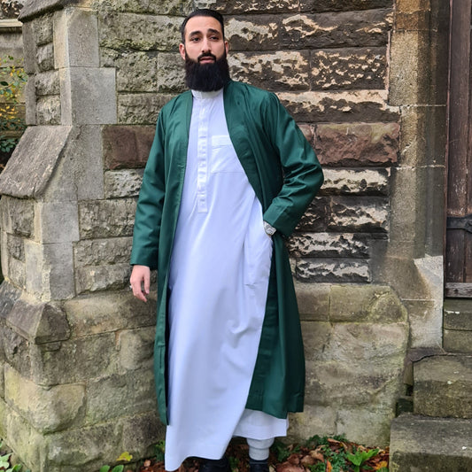 Green Turkish Prayer Jacket