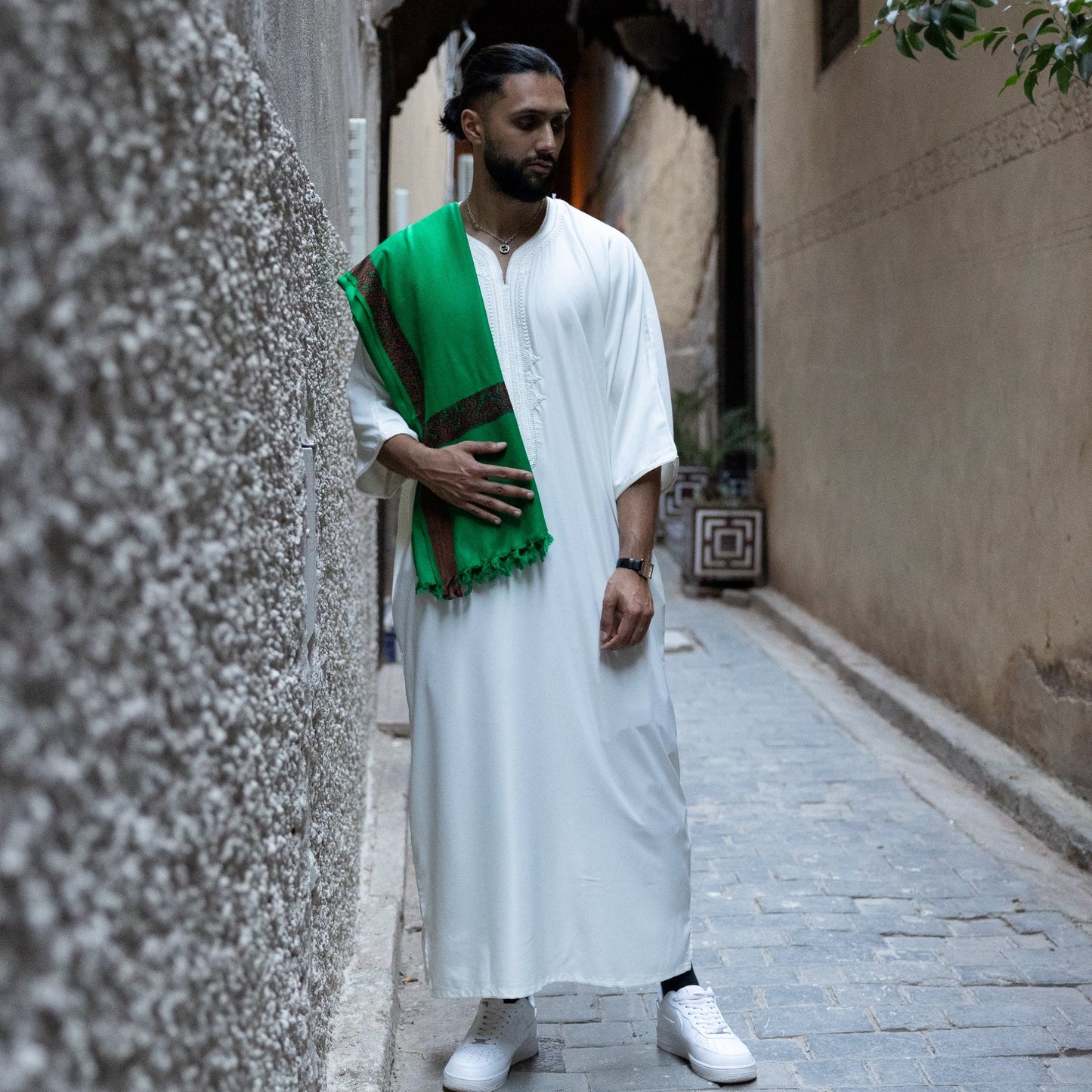 Royal Green Kashmiri Shawl