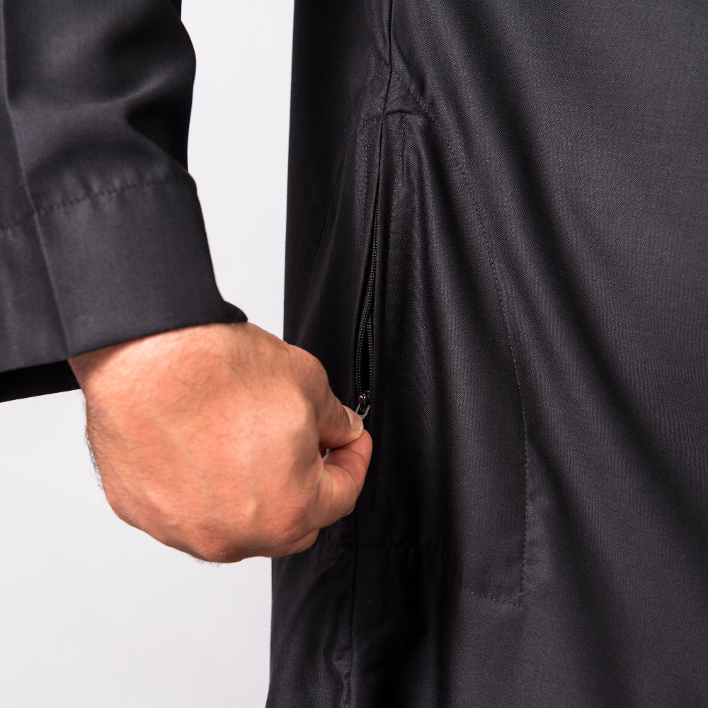 Premium Black Omani Thobe