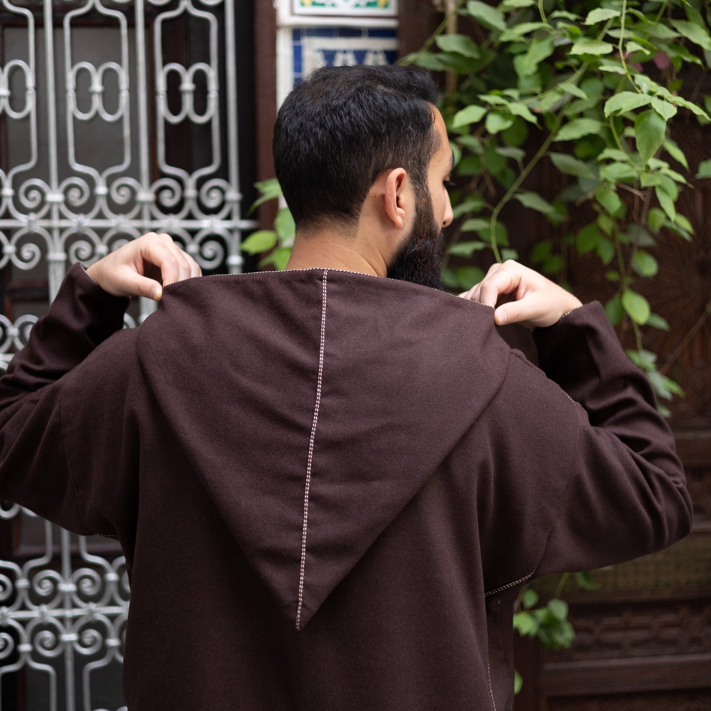 Brown Luxe Moroccan Thobe