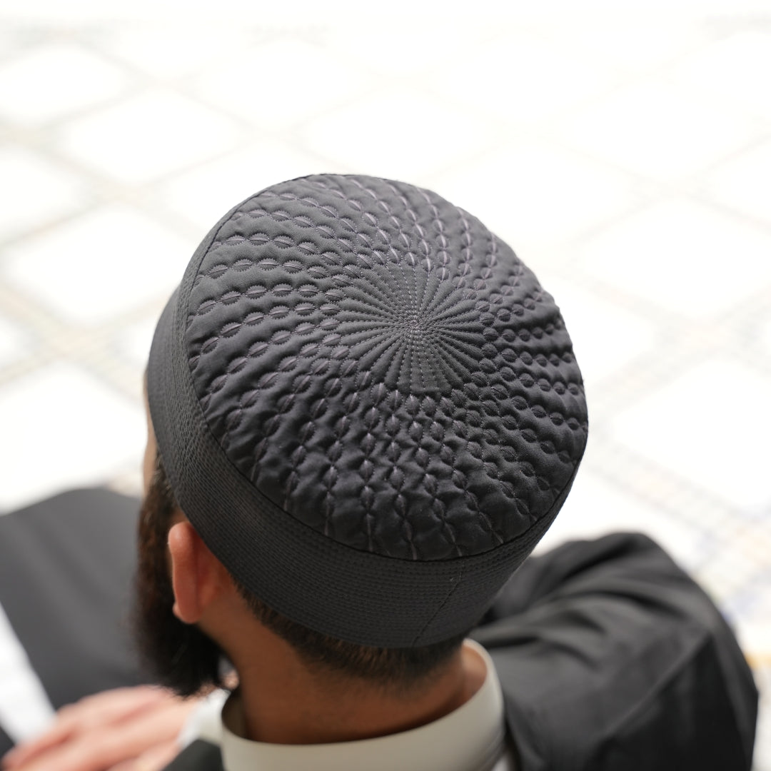 Grey Turban Kufi