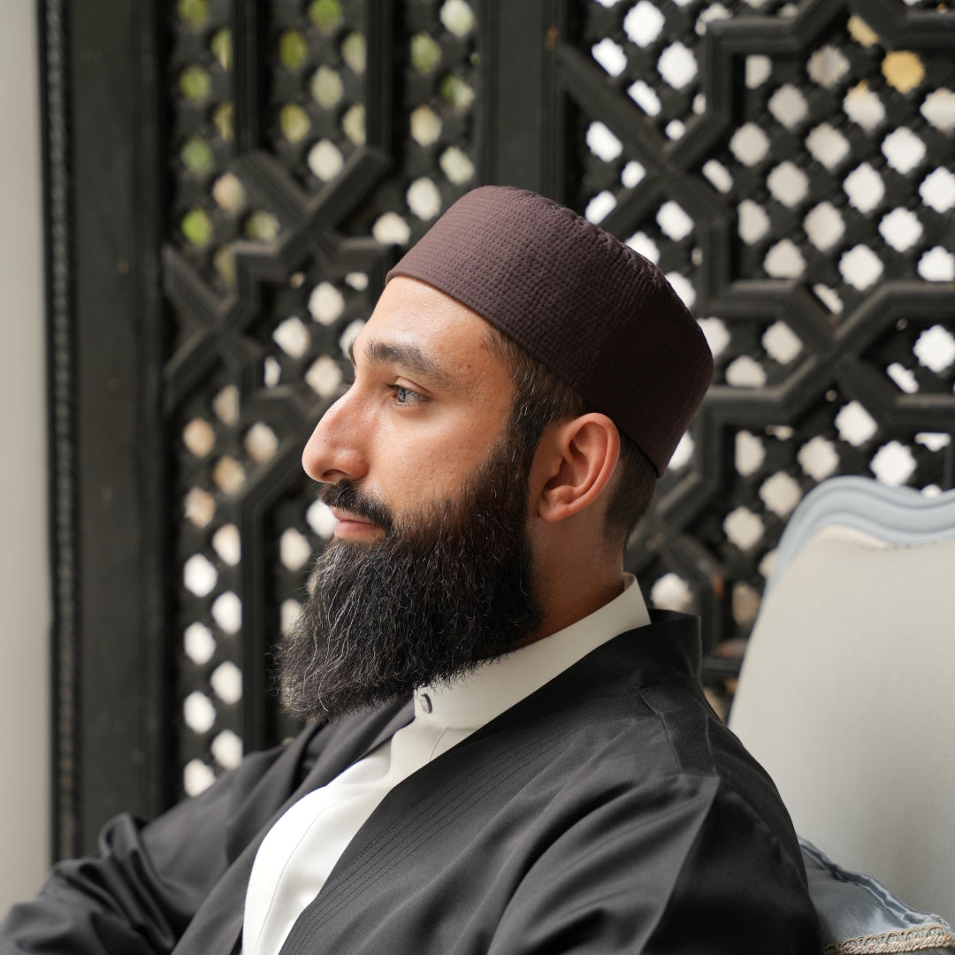 Brown Turban Kufi