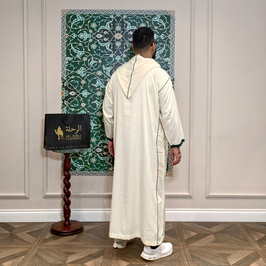 Royal Green Moroccan Djellaba