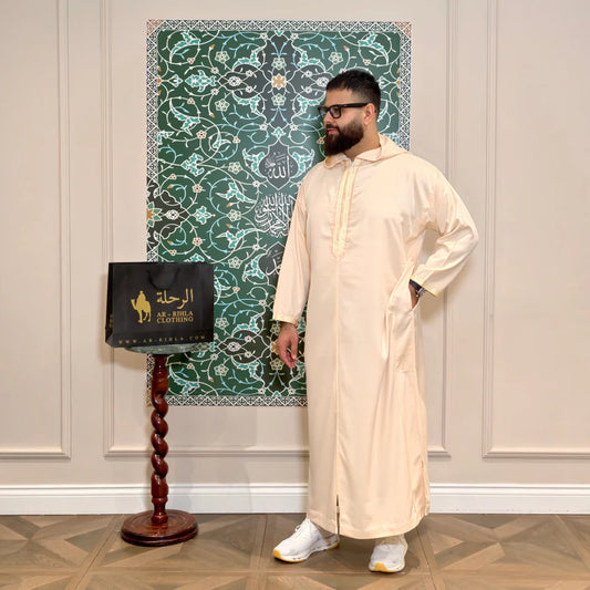 Peach Moroccan Djellaba