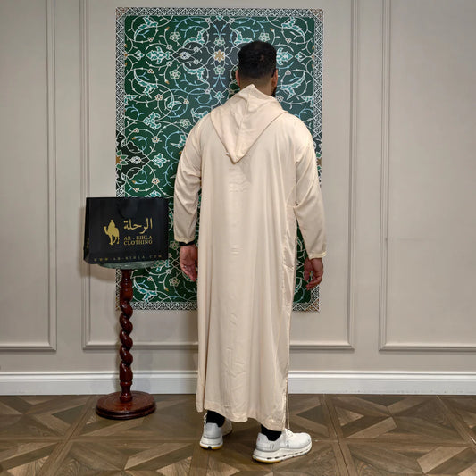 Peach Moroccan Djellaba